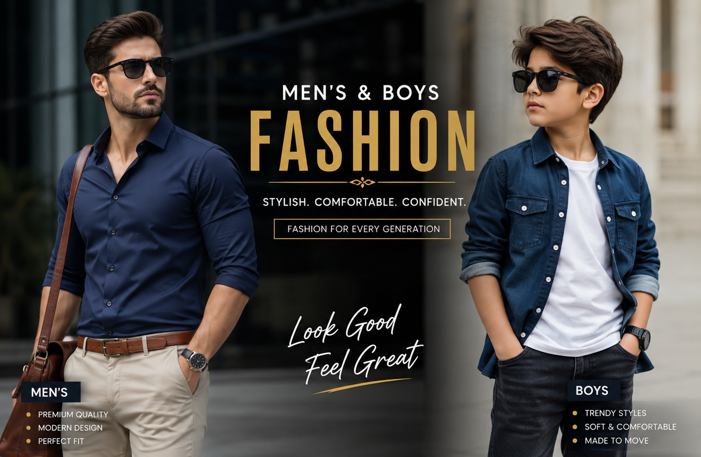 Men’s Boys Fashion